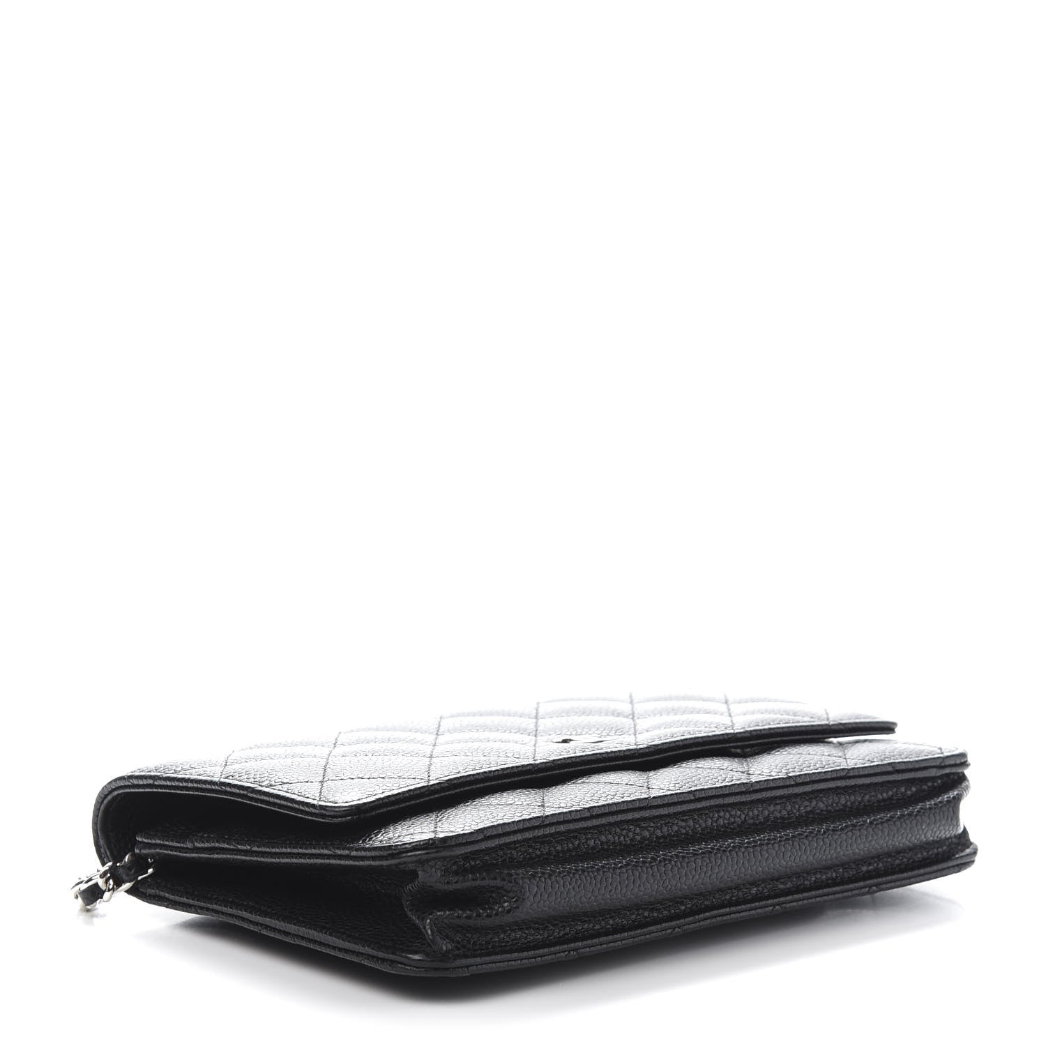 Chanel Caviar Quilted Wallet On Chain WOC Black 3 of 11