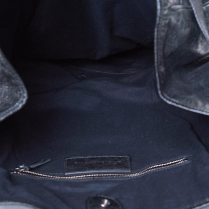 Balenciaga Agneau Classic Hardware Cube Tote Black 4 of 4
