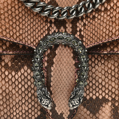 Gucci SnakeskinCrystal Mini Dionysus Shoulder Bag Pastel Pink 8 of 10