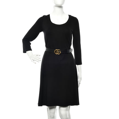 Gucci Calfskin Double G 30mm Belt 90 36 Black 2 of 7