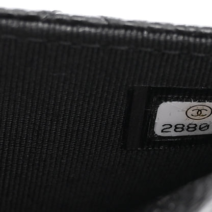 Chanel Caviar Quilted Wallet on Chain WOC Black 8 of 11