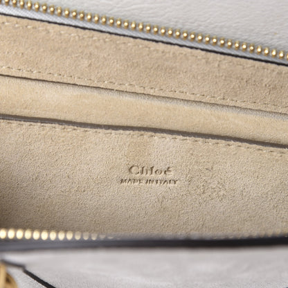 Chloe Calfskin Suede Small Pixie Bag Airy Grey 8 of 10