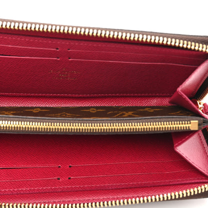 Louis Vuitton Monogram Clemence Wallet Fuchsia 5 of 7