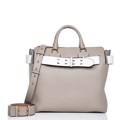 Burberry Soft Grain Calfskin Medium Belt Bag Mineral Grey 4 of 11