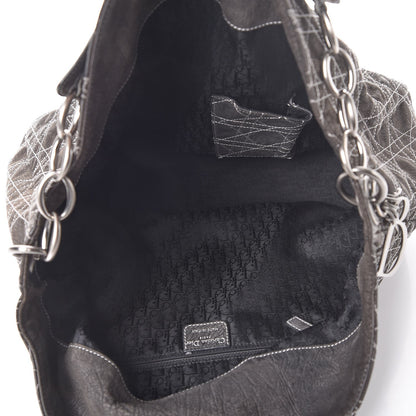 Christian Dior Goatskin Cannage Medium Lady Dior Hobo 5 of 7
