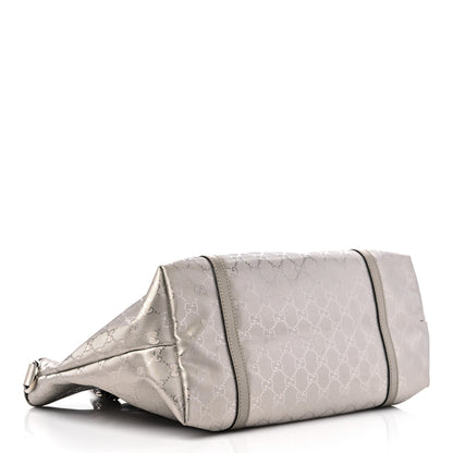 Gucci Imprime Monogram Medium Joy Tote Silver 3 of 12