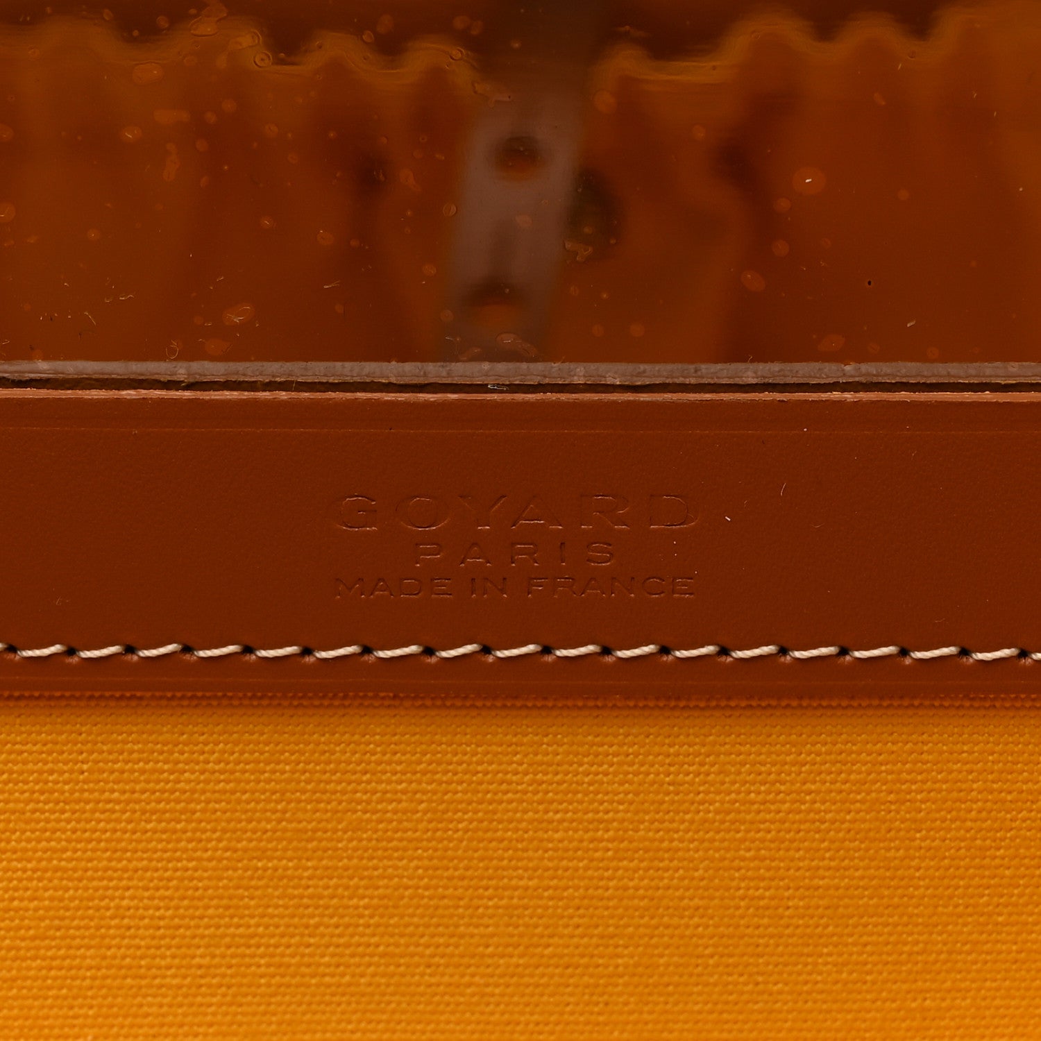 Goyard Goyardine Muse Vanity Case Black Gold 7 of 7