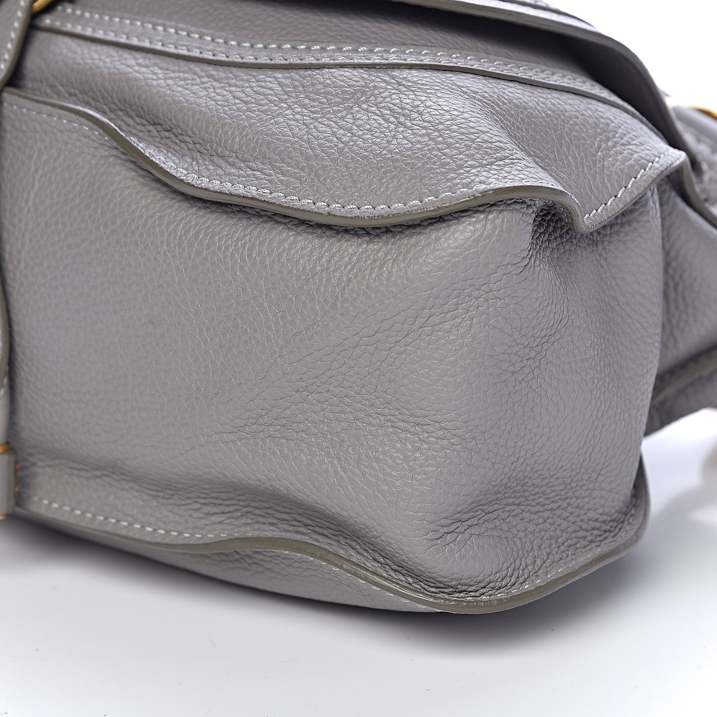 Calfskin Medium Marcie Satchel Cashmere Grey