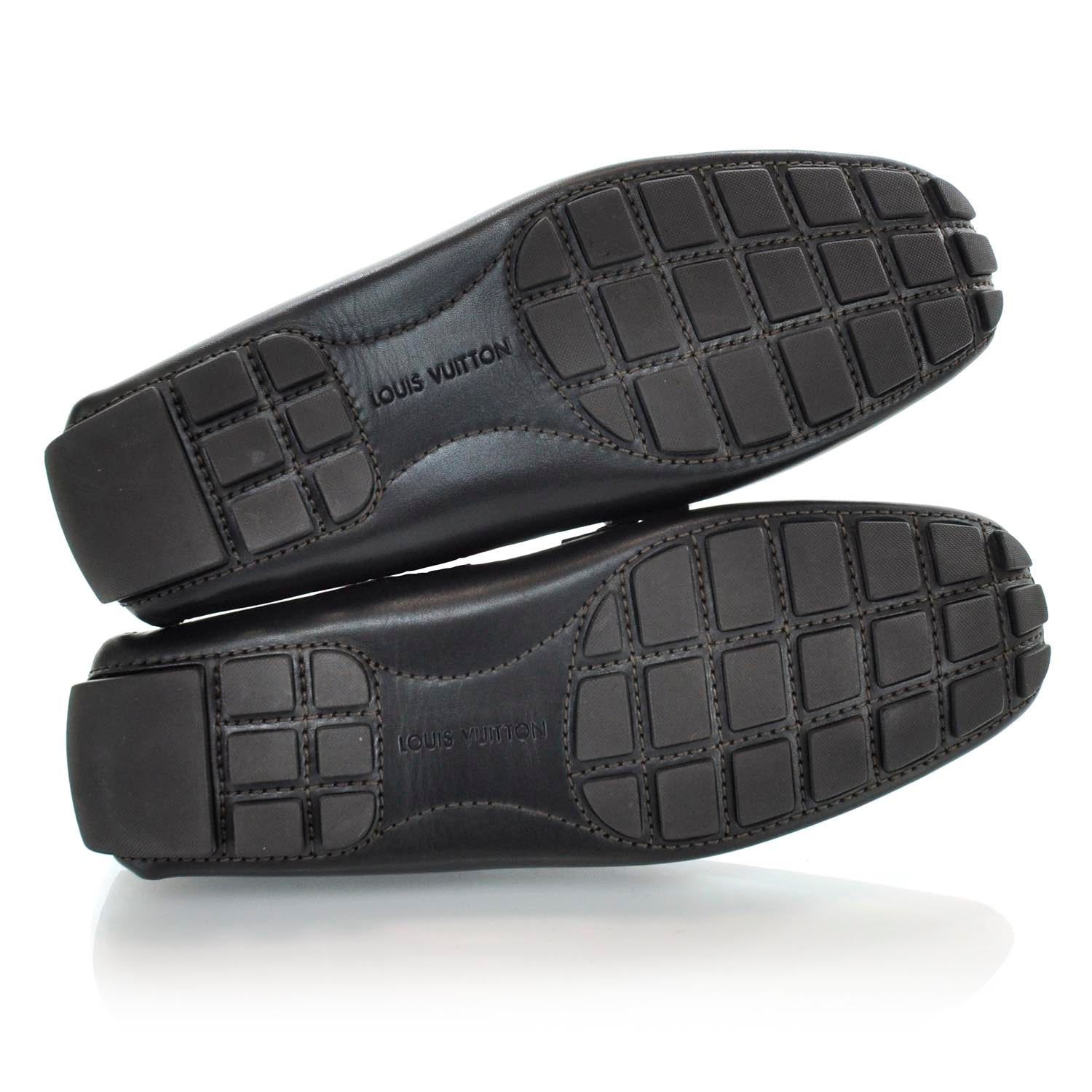 Louis Vuitton Suede Monte Carlo Loafers 8.5 Black 6 of 7