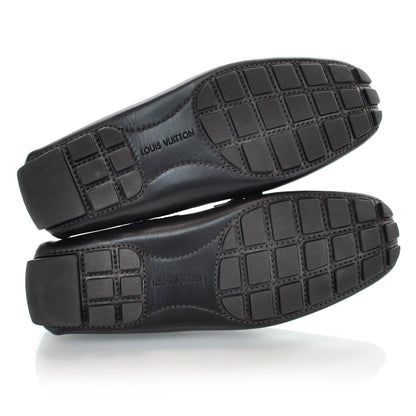 Louis Vuitton Suede Monte Carlo Loafers 8.5 Black 6 of 7