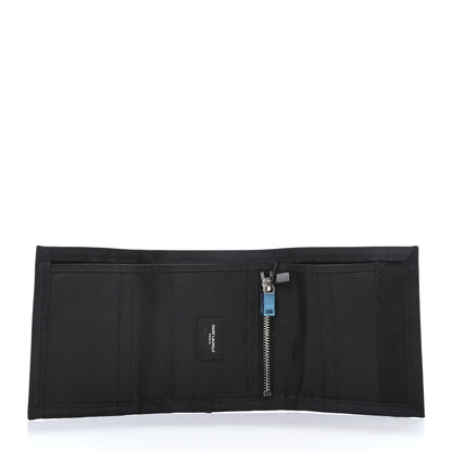 Saint Laurent Nylon Bandana Print Tiny Buffalo Wallet Black 5 of 6
