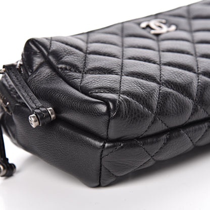 Chanel Calfskin Quilted Waist Bag Black 9 of 11