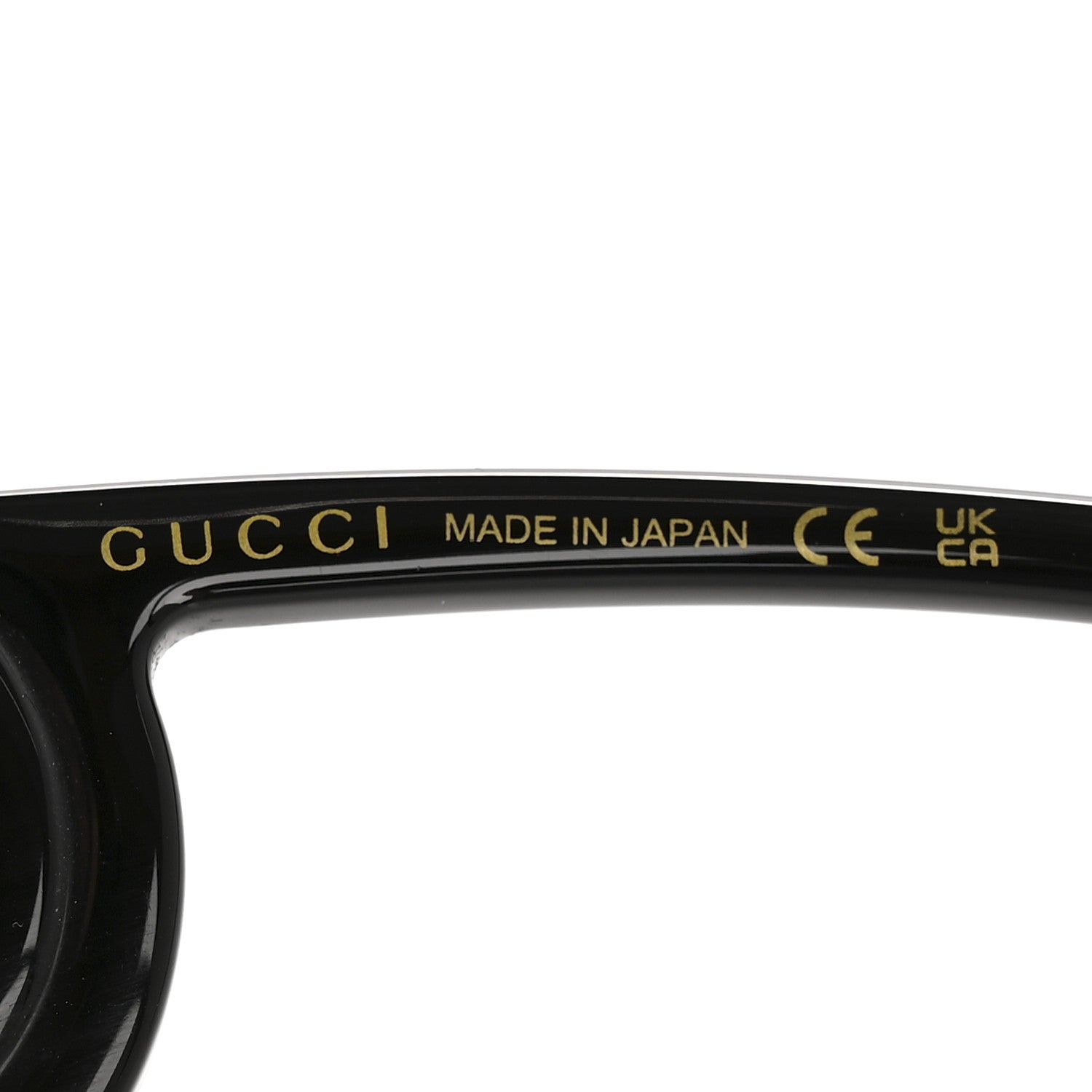 Gucci Acetate Chaise Rectangle Frame Sunglasses GG1325S Black 5 of 8