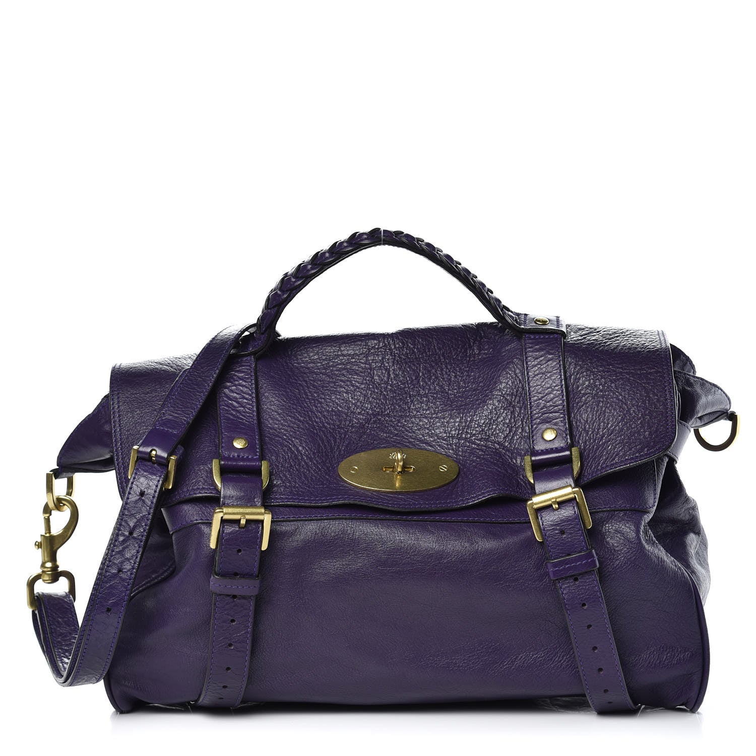 Mulberry Soft Buffalo Oversized Alexa Grape 1 of 18