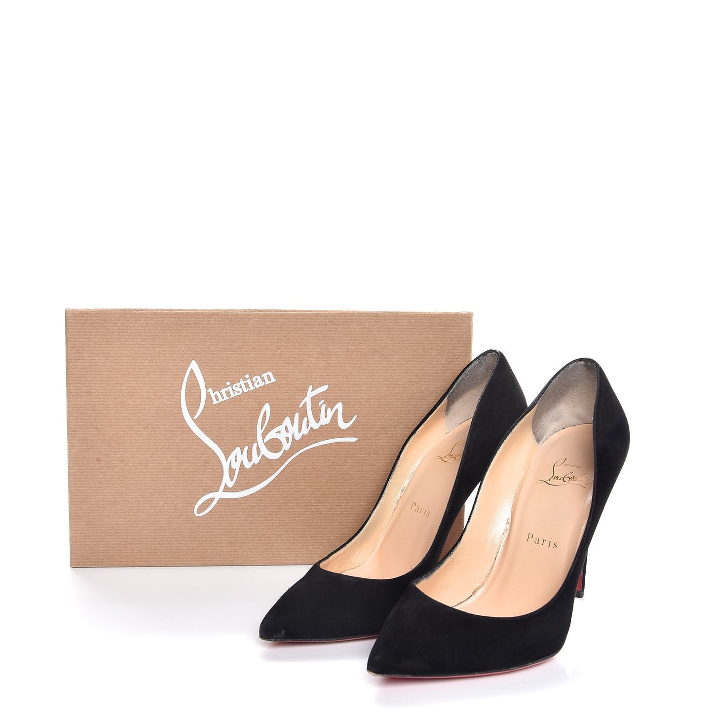 Suede Pigalle Follies 100 Pumps 38 Black