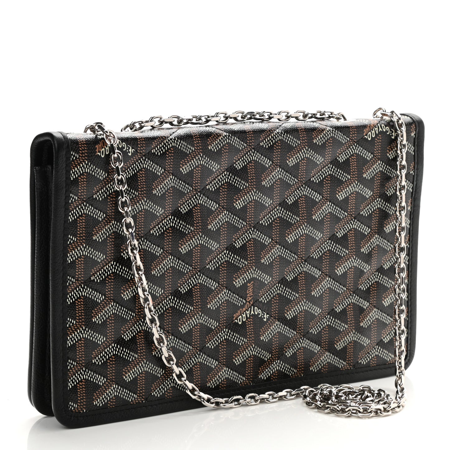 Goyardine Alexandre III Bag Black