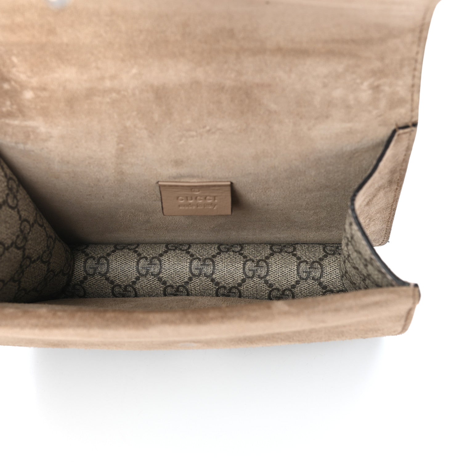 Gucci GG Supreme Monogram Mini Dionysus Shoulder Bag Taupe 5 of 9
