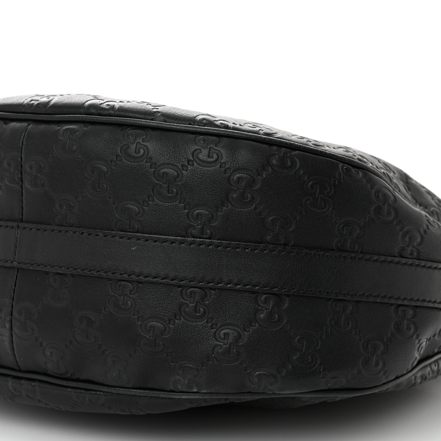 Gucci Guccissima Medium GG Twins Hobo Black 10 of 12