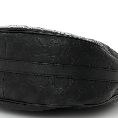 Gucci Guccissima Medium GG Twins Hobo Black 10 of 12