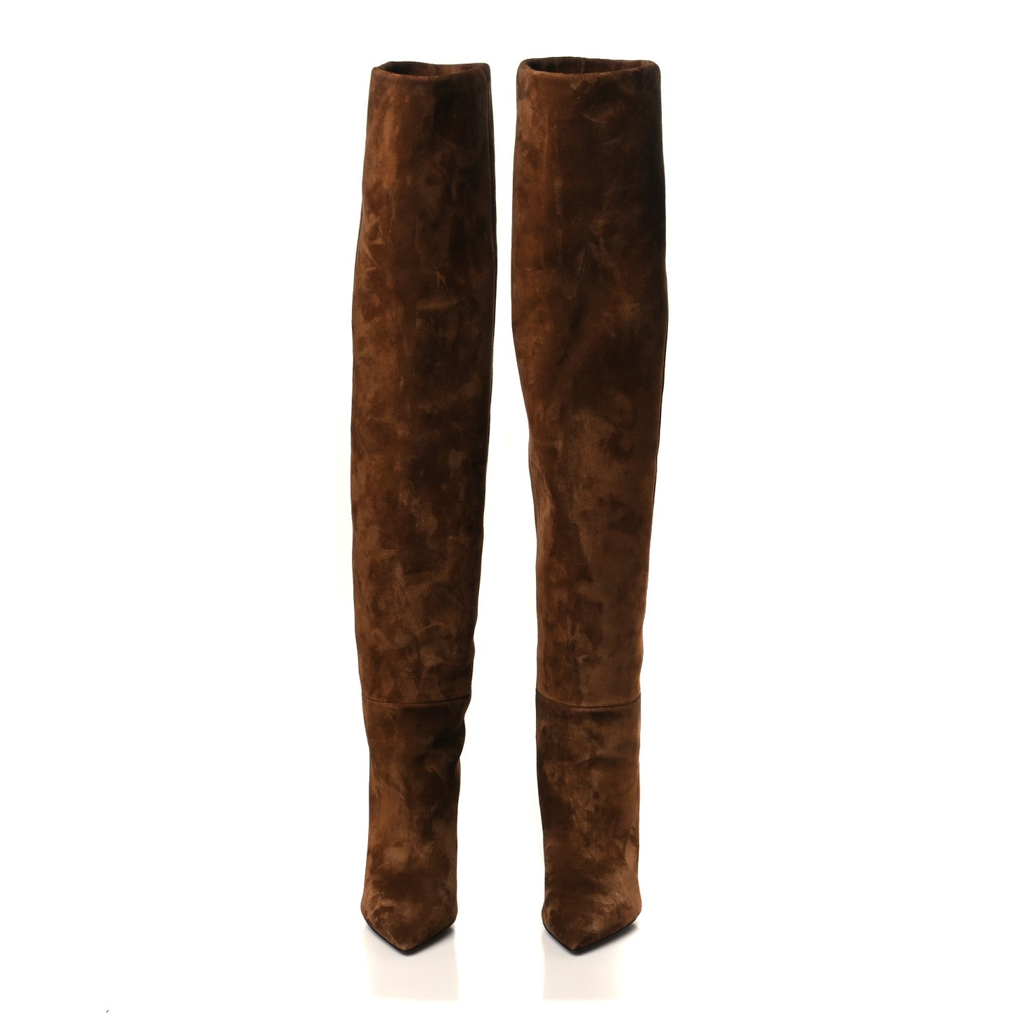 Suede Kiki Over The Knee Boots 35.5 Brown
