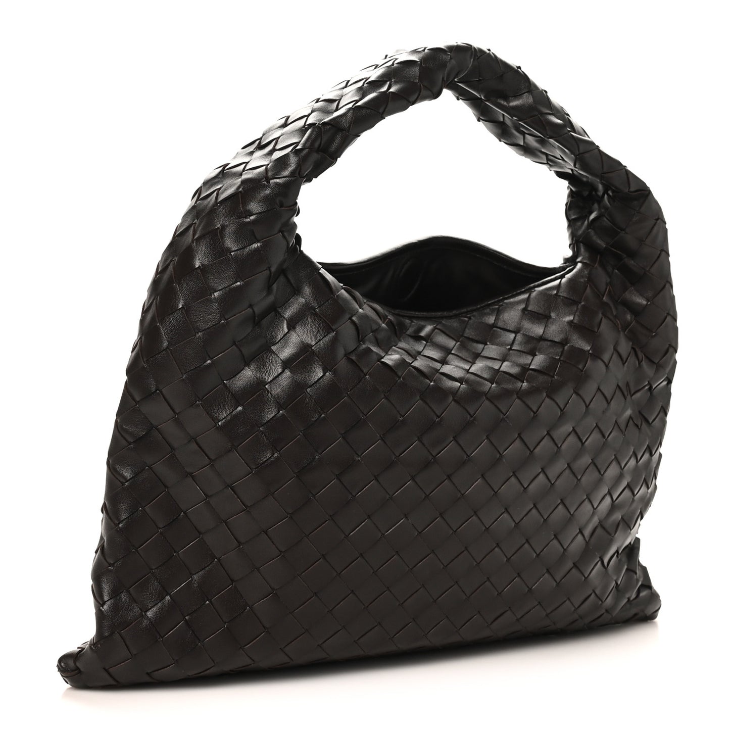 Calfskin Intrecciato Small Hop Fondant