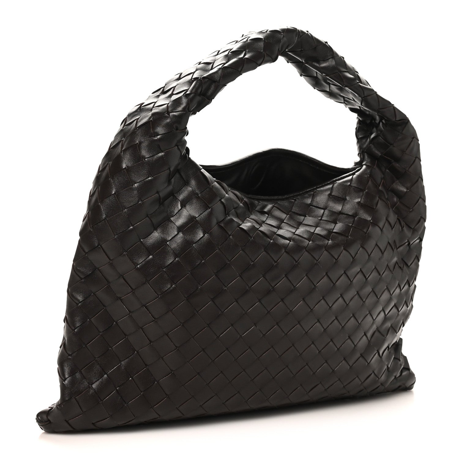 Bottega Veneta Calfskin Intrecciato Small Hop Fondant 3 of 9