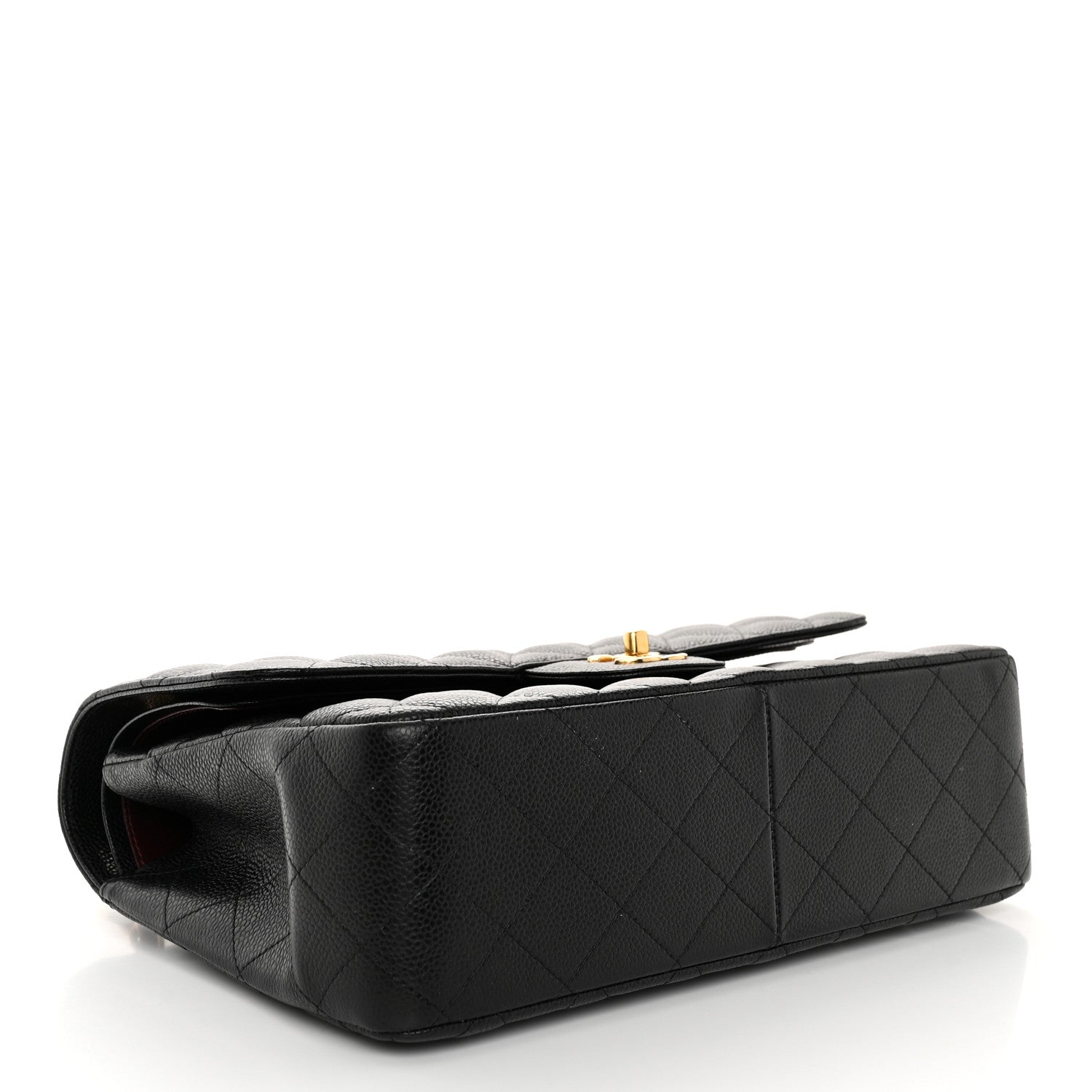 Chanel Caviar Quilted Jumbo Double Flap Black 4 of 10