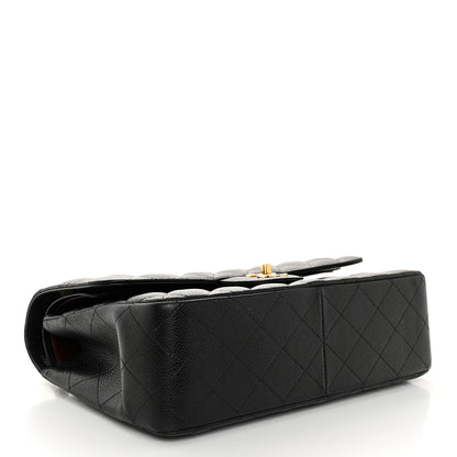 Chanel Caviar Quilted Jumbo Double Flap Black 4 of 10