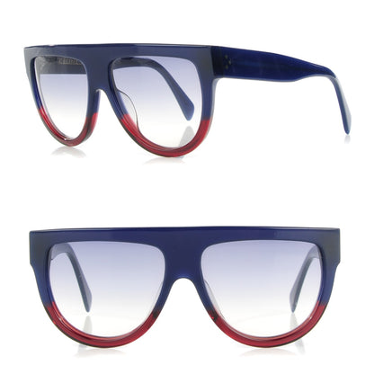 Celine Shadow Sunglasses 41026/S Blue Red 1 of 4