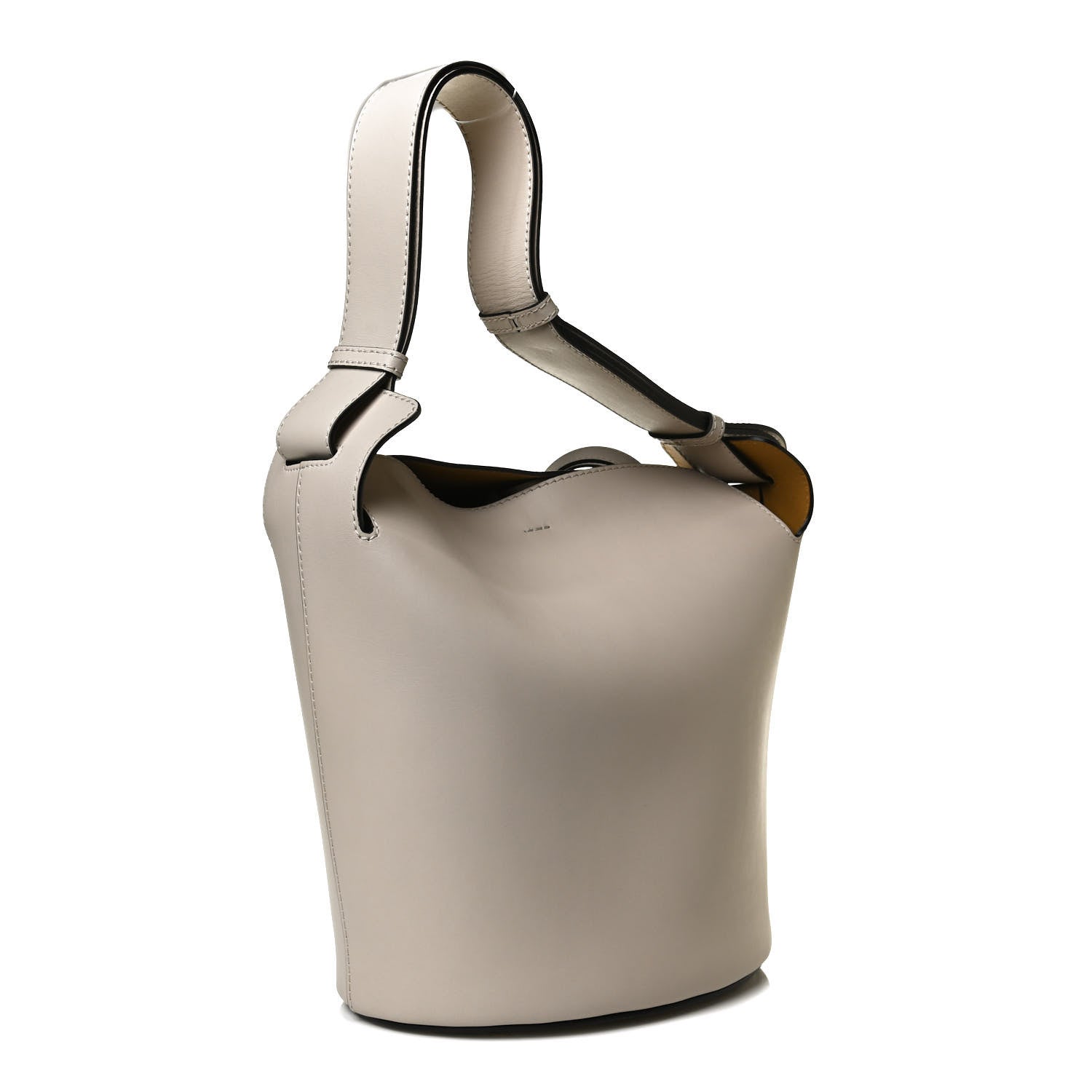 Burberry Supple Calfskin Medium Bucket Limestone 3 of 16