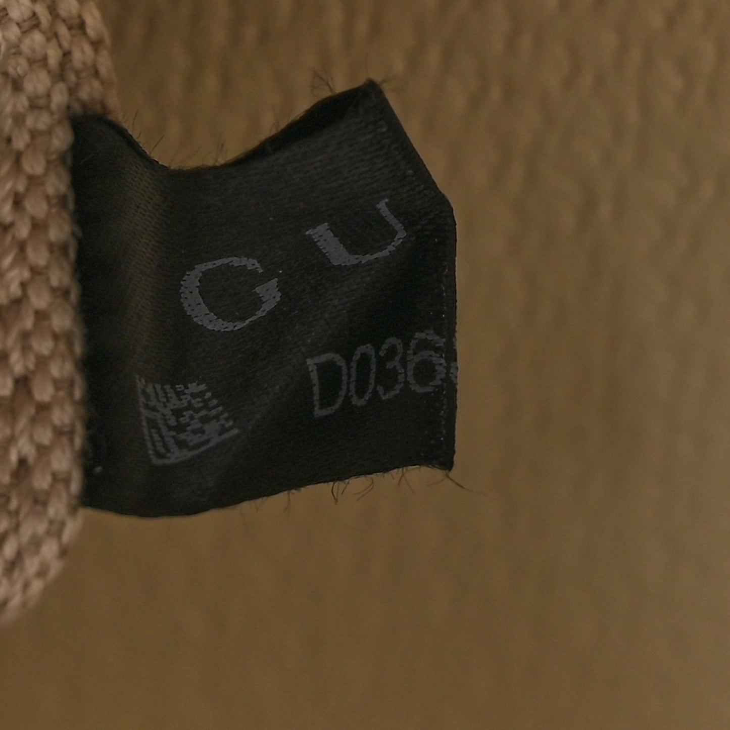 GG Supreme Monogram Textured Calfskin Web Small Ophidia Camera Bag Beige Ebony Mystic White