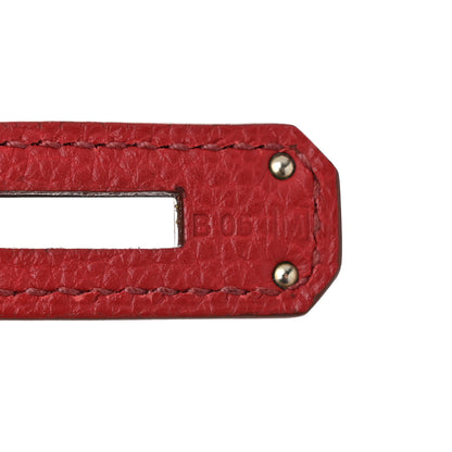 Hermes Togo Birkin 35 Rouge Garance 7 of 10