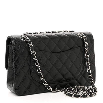 Chanel Caviar Quilted Medium Double Flap Black 3 of 10