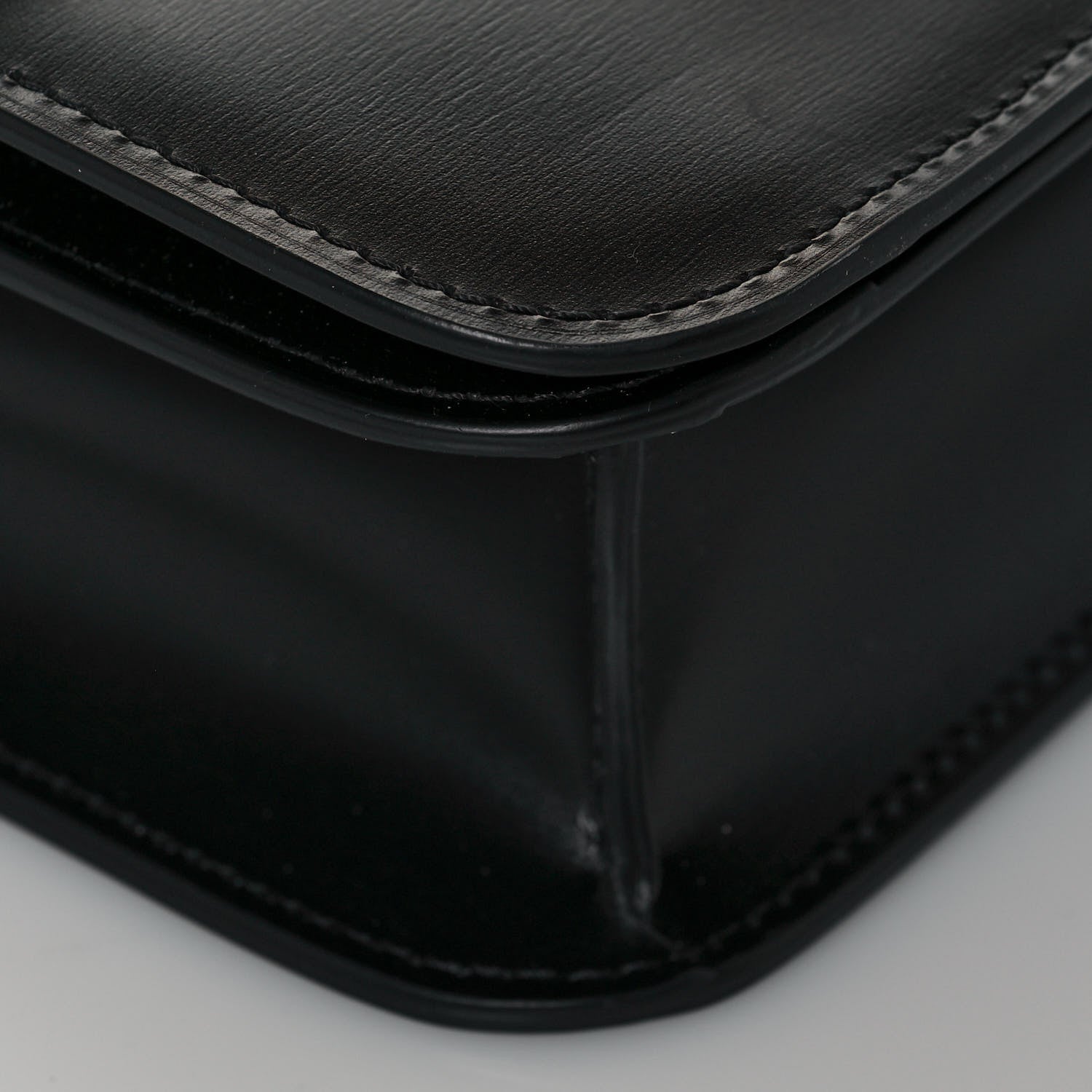 Celine Box Calfskin Small Classic Box Flap Bag Black 8 of 15