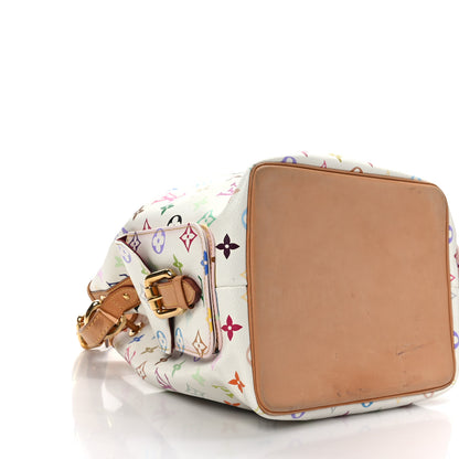 Louis Vuitton Monogram Multicolor Petit Noe White 4 of 11