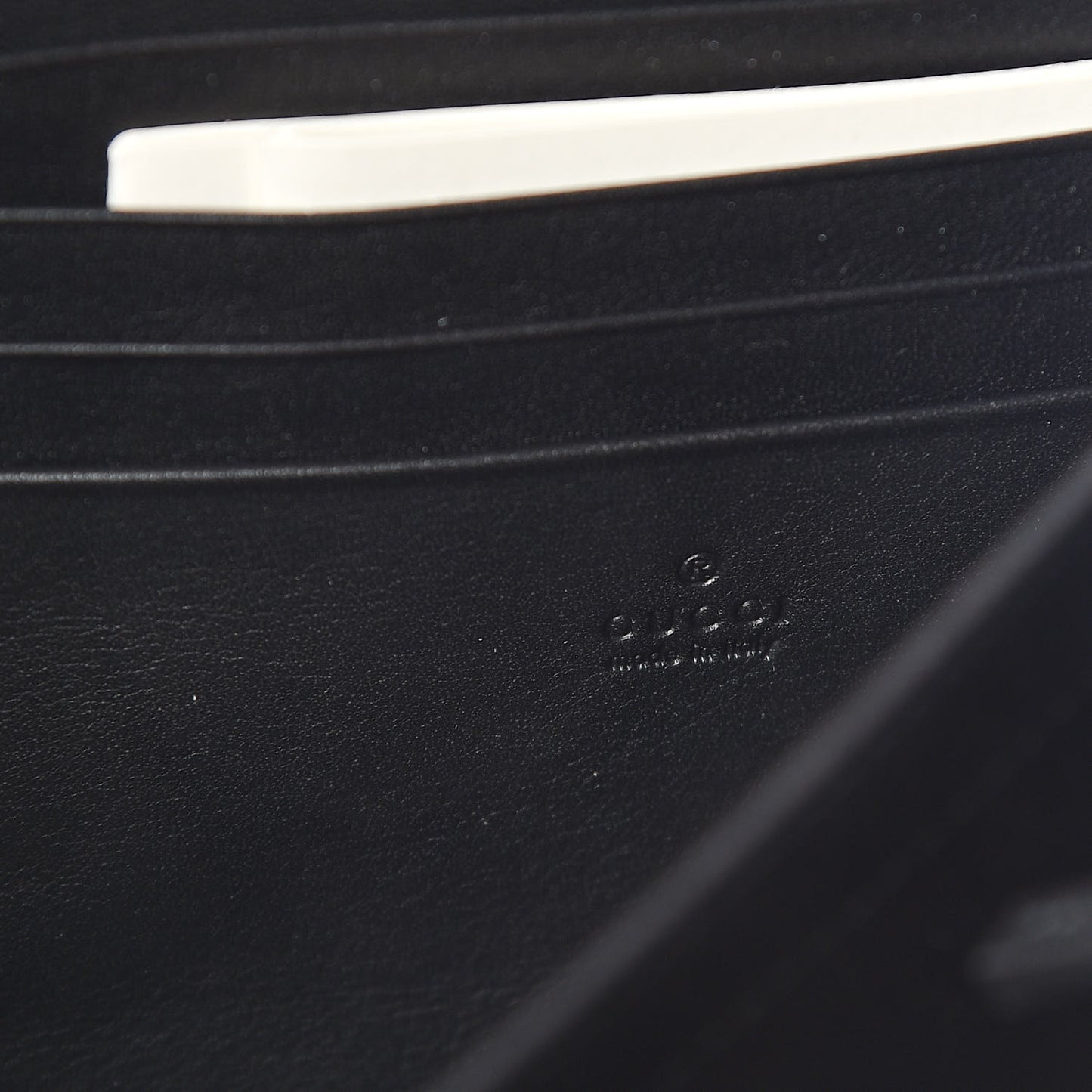 Velvet Matelasse GG Marmont Chain Wallet Black