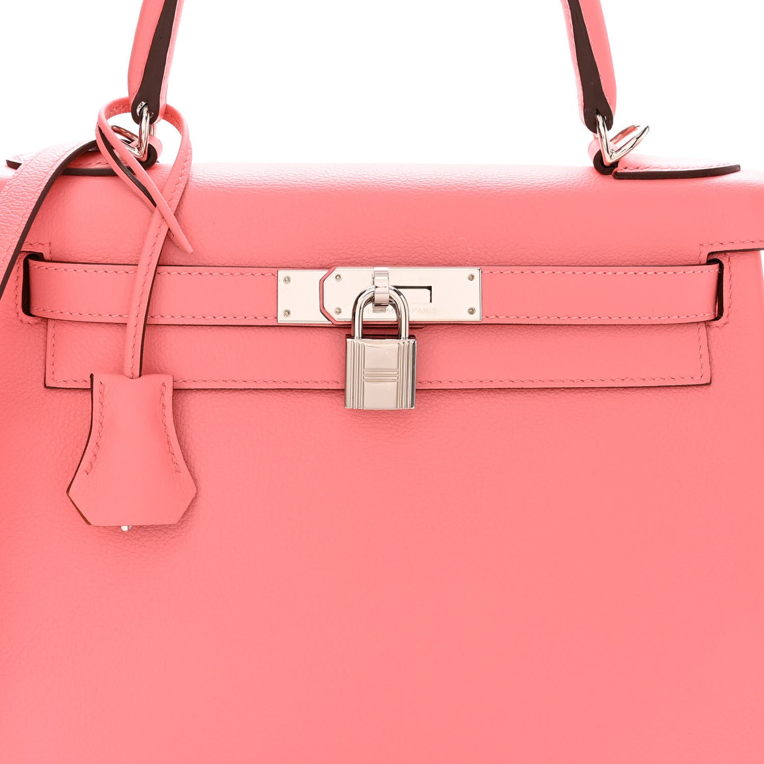 Hermes Evercolor Verso Kelly Retourne 28 Rose D'ete Terre Battue 8 of 10