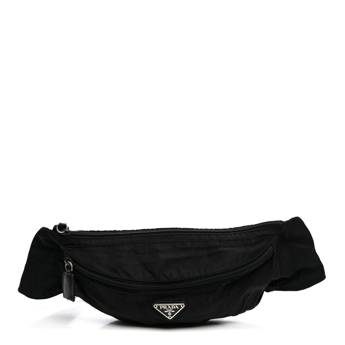 Prada Tessuto Nylon Belt Bag  Black 1 of 10