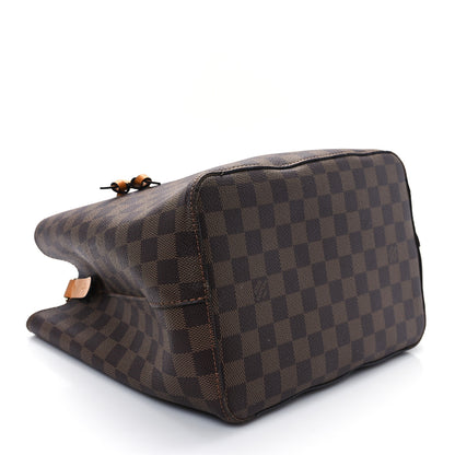 Louis Vuitton Damier Ebene Neonoe MM Safran 4 of 12