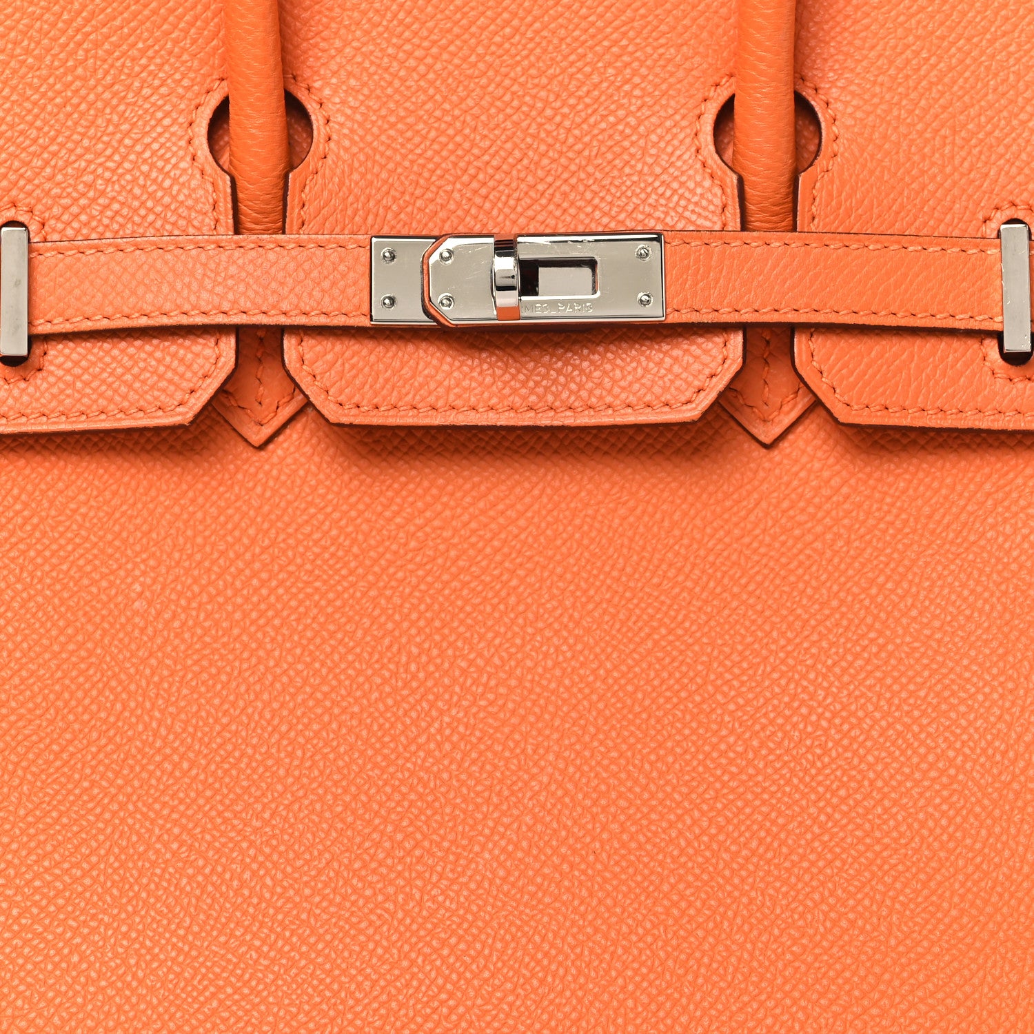 Hermes Epsom Birkin 25 Orange 8 of 11