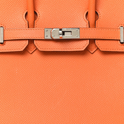 Hermes Epsom Birkin 25 Orange 8 of 11