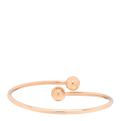 Tiffany 18K Rose Gold 8mm HardWear Ball Bypass Bracelet 2 of 3