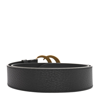 Gucci Textured Calfskin Double G 40mm Belt 90 36 Black 2 of 5