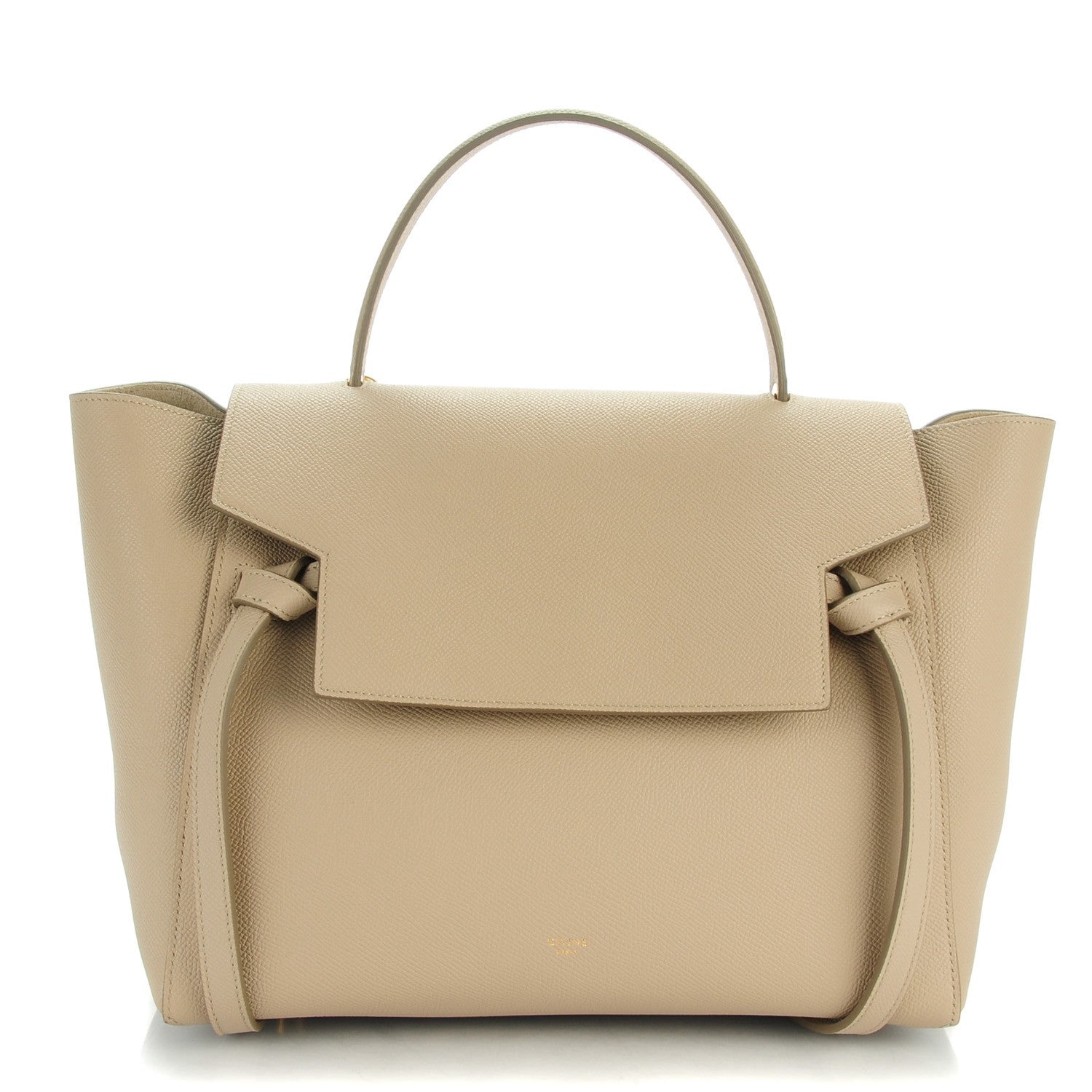 Celine Grained Calfskin Mini Belt Bag Light Taupe 1 of 9
