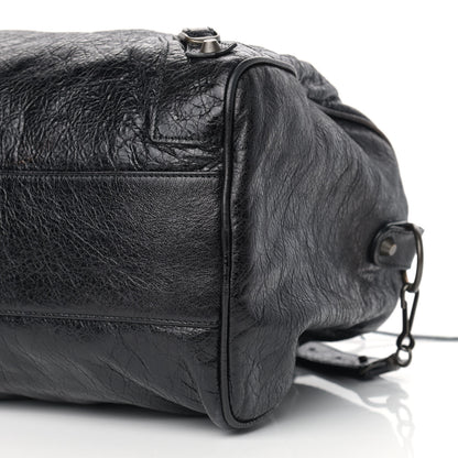 Balenciaga Agneau Classic Hardware Boston Black 8 of 10