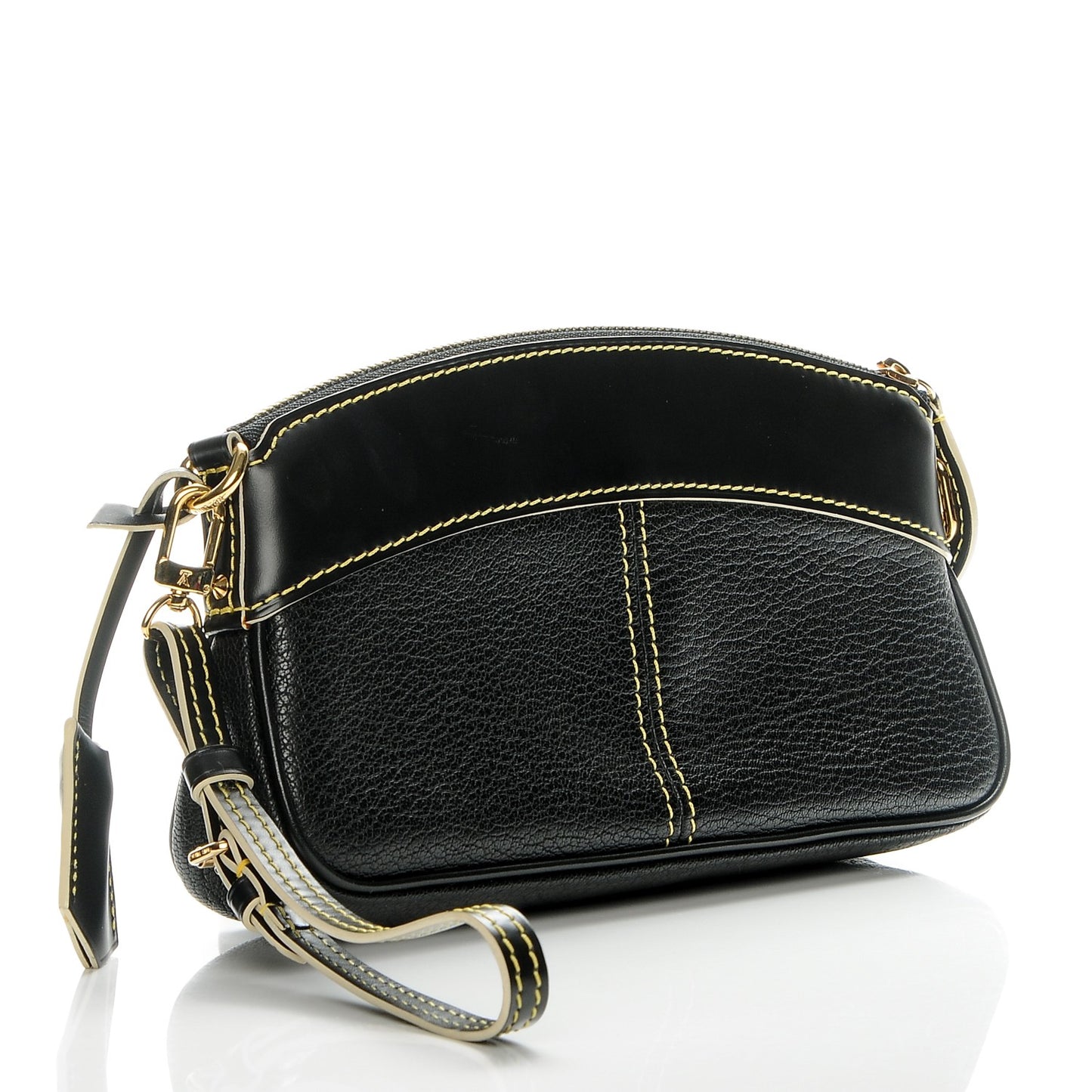 Suhali Lockit Clutch Black