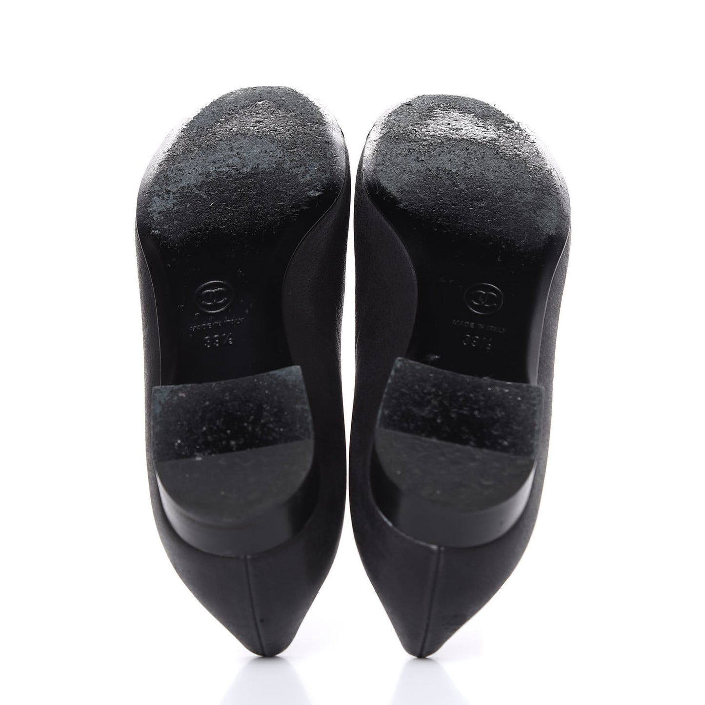 Buffalo Glitter Bow Ballerina Flats 39.5 Black