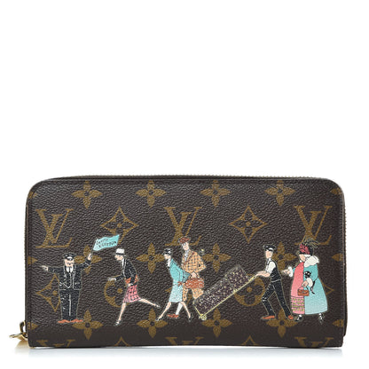Louis Vuitton Monogram Illustre Zippy Wallet Rose 1 of 15