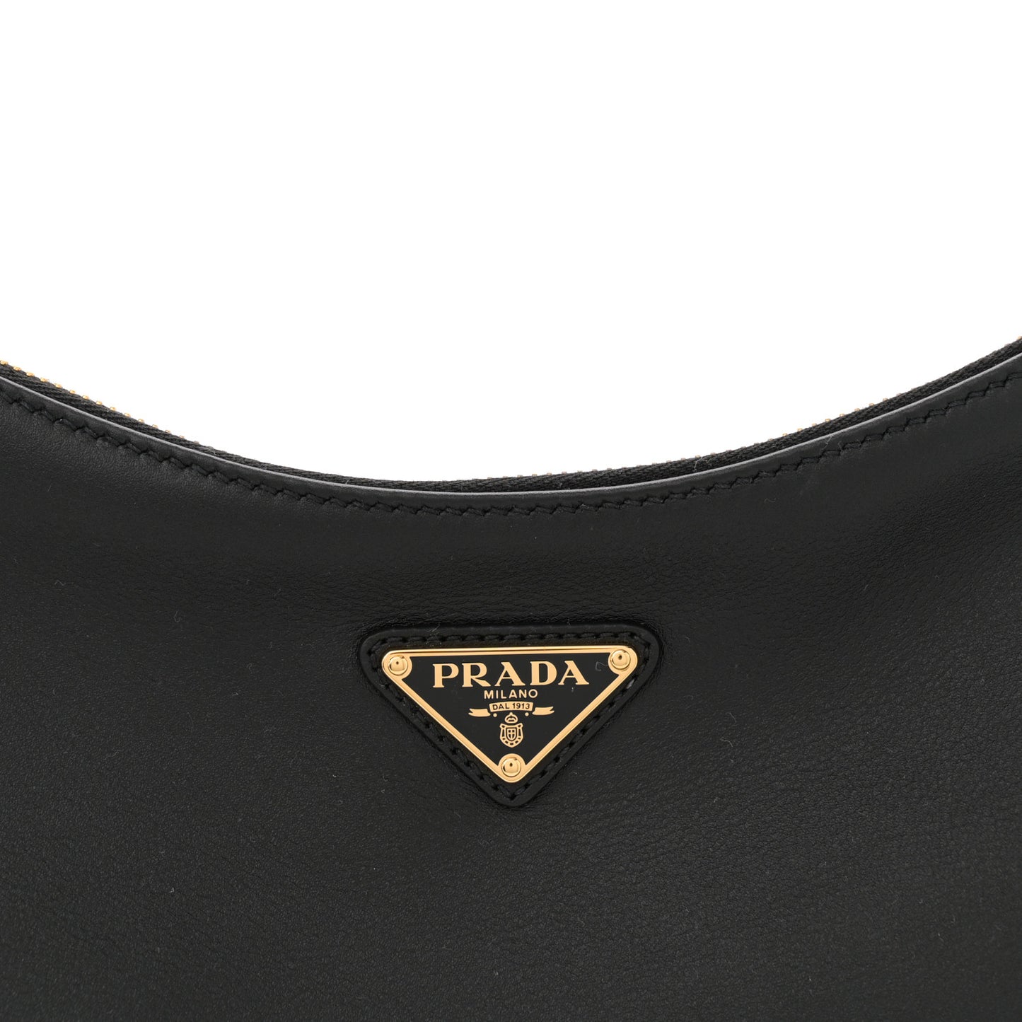Soft Calfskin Medium Aimee Shoulder Bag Black