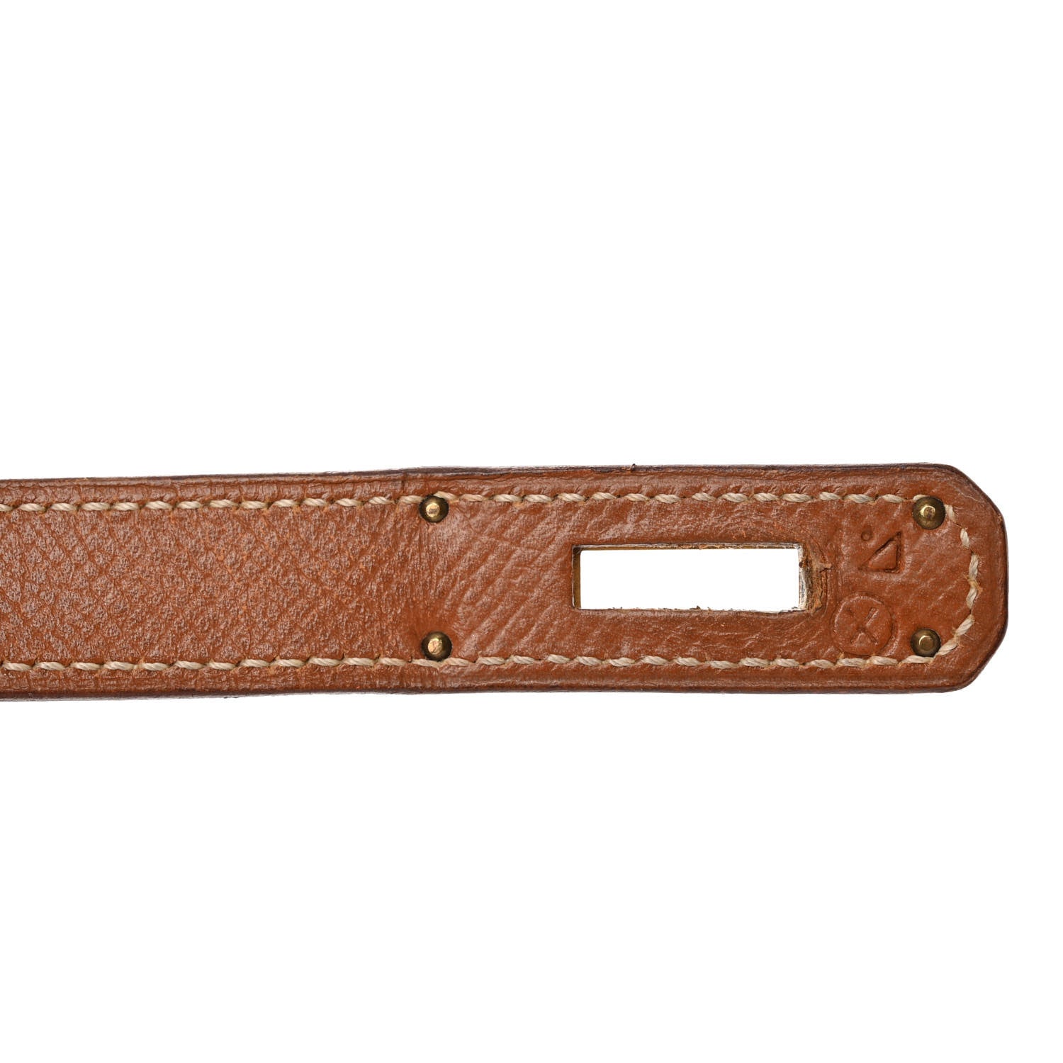 Hermes Courchevel Kelly Sellier 28 Gold 7 of 14